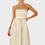 Eimear - Long Striped Dress