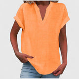 Erin - Comfortable V-Neck Blouse