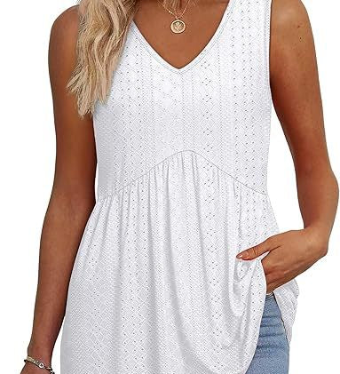 Sinéad - Effortless Flowy Sleeveless Tank Top