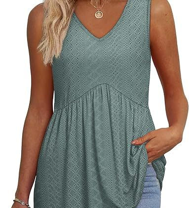 Sinéad - Effortless Flowy Sleeveless Tank Top