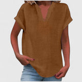 Erin - Comfortable V-Neck Blouse