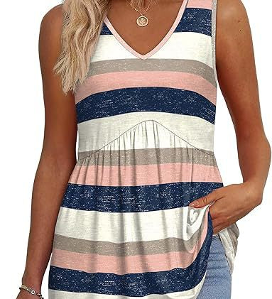 Sinéad - Effortless Flowy Sleeveless Tank Top