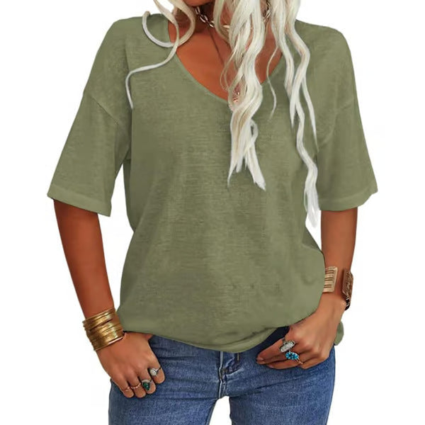 Síomha - Loose Lightweight Minimalist T-Shirt