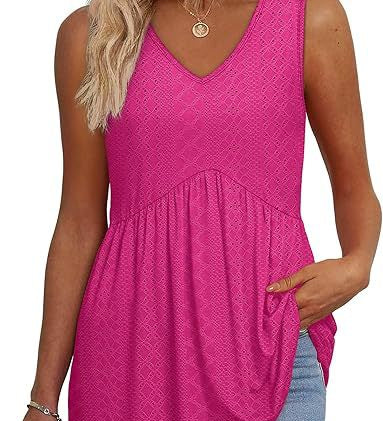 Sinéad - Effortless Flowy Sleeveless Tank Top