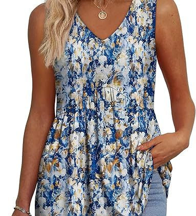 Sinéad - Effortless Flowy Sleeveless Tank Top