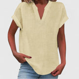 Erin - Comfortable V-Neck Blouse