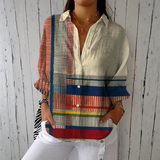 Caitlín - Shirt with Artistic Motif