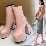 Éabha - Platform High Heel Boots