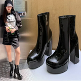 Éabha - Platform High Heel Boots