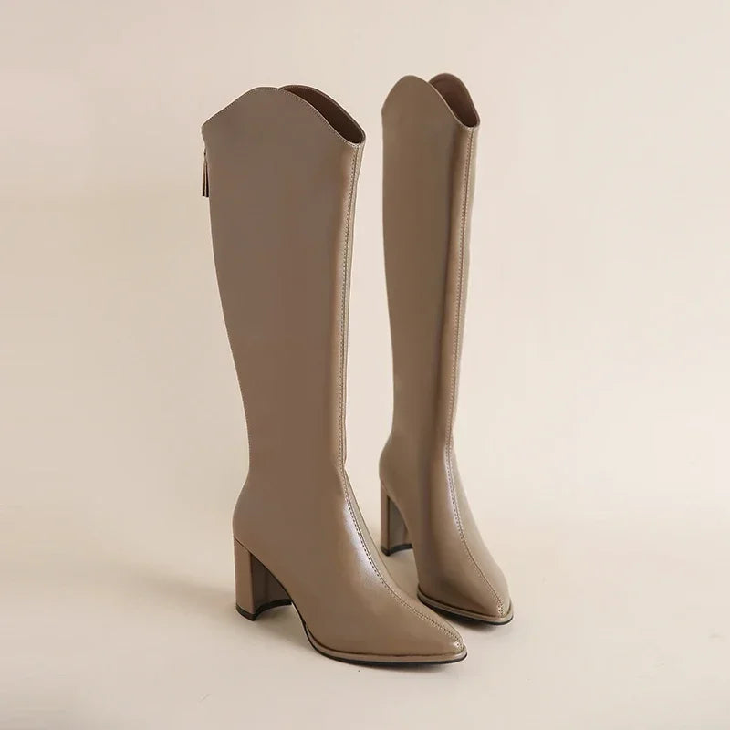 Fódhla - Winter Block Heel Boots
