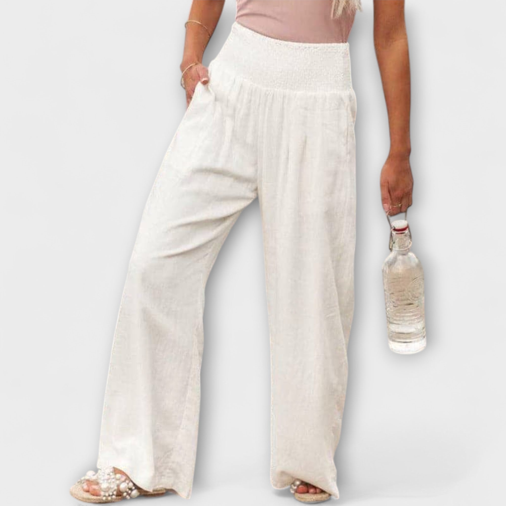 Gráinne - Casual Wide Trousers