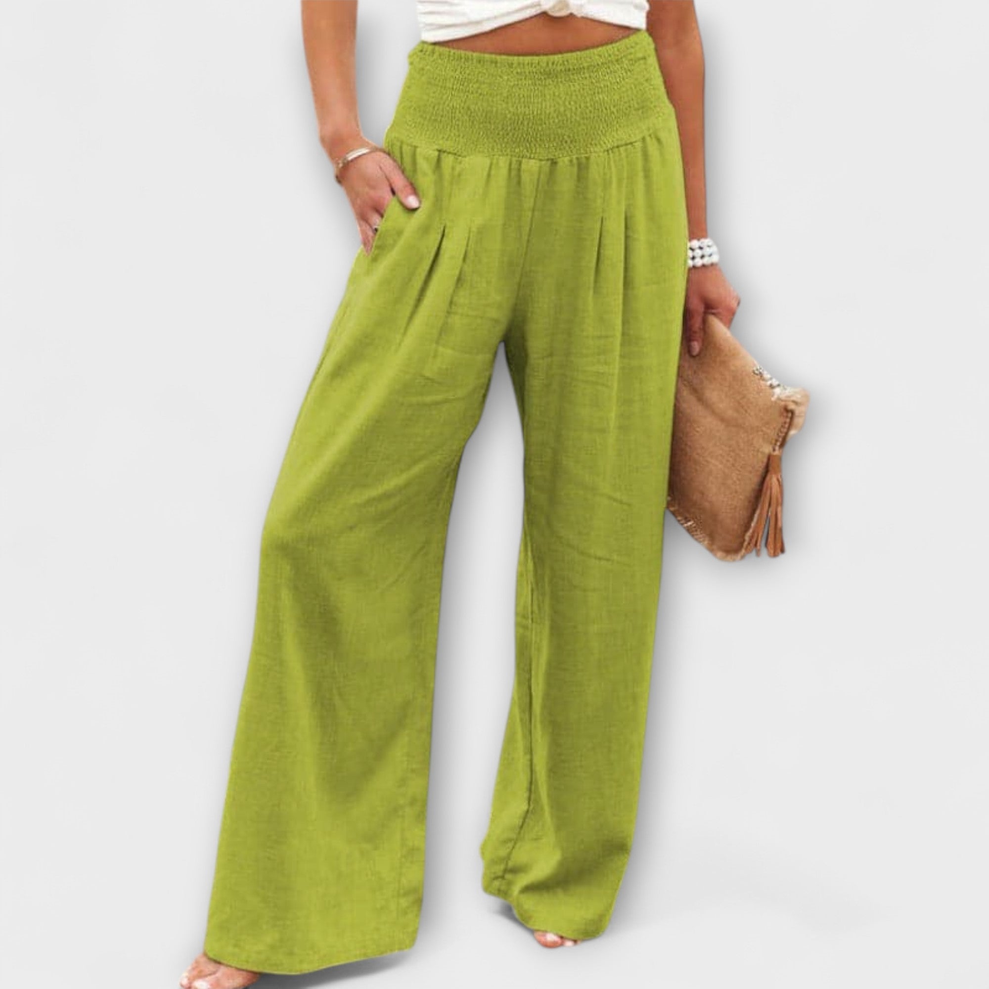 Gráinne - Casual Wide Trousers
