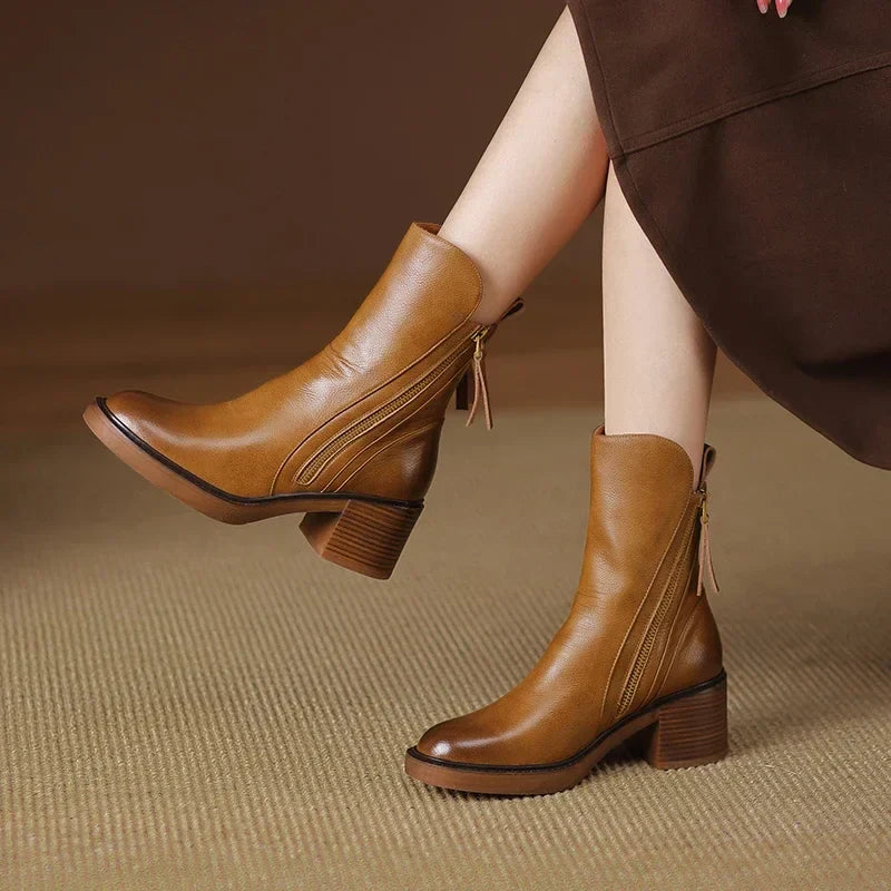 Caoimhe - Leather Boots