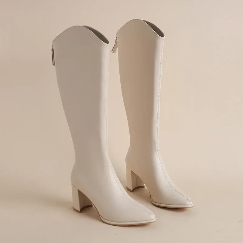 Fódhla - Winter Block Heel Boots