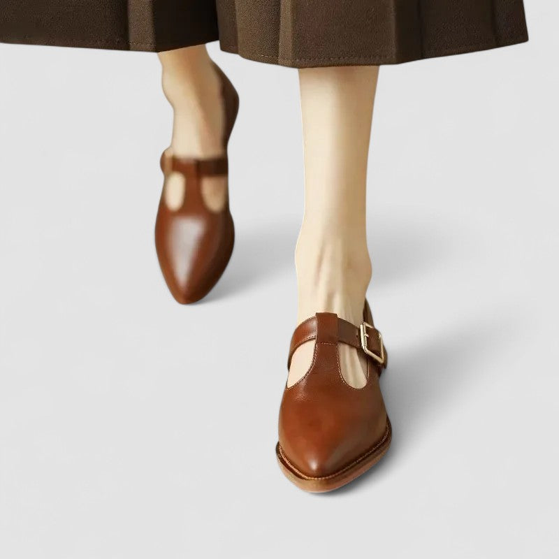 Saoirse - Orthopedic Block Heel Mary Janes