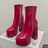 Éabha - Platform High Heel Boots