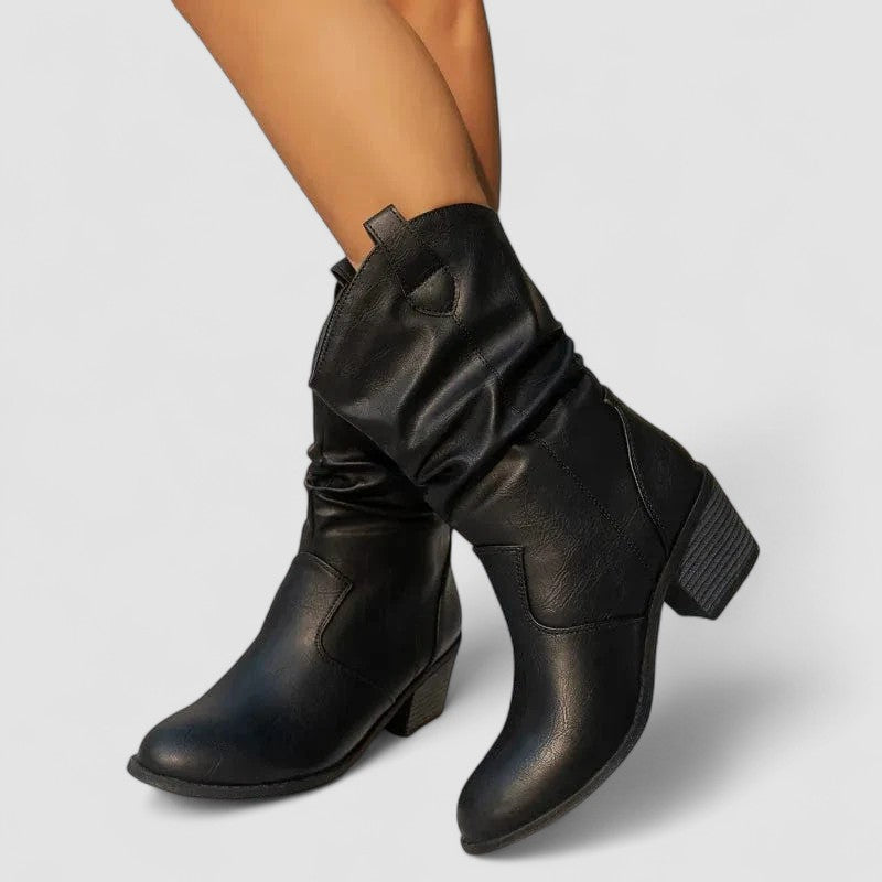 Oonagh - Leather Orthopedic Boots