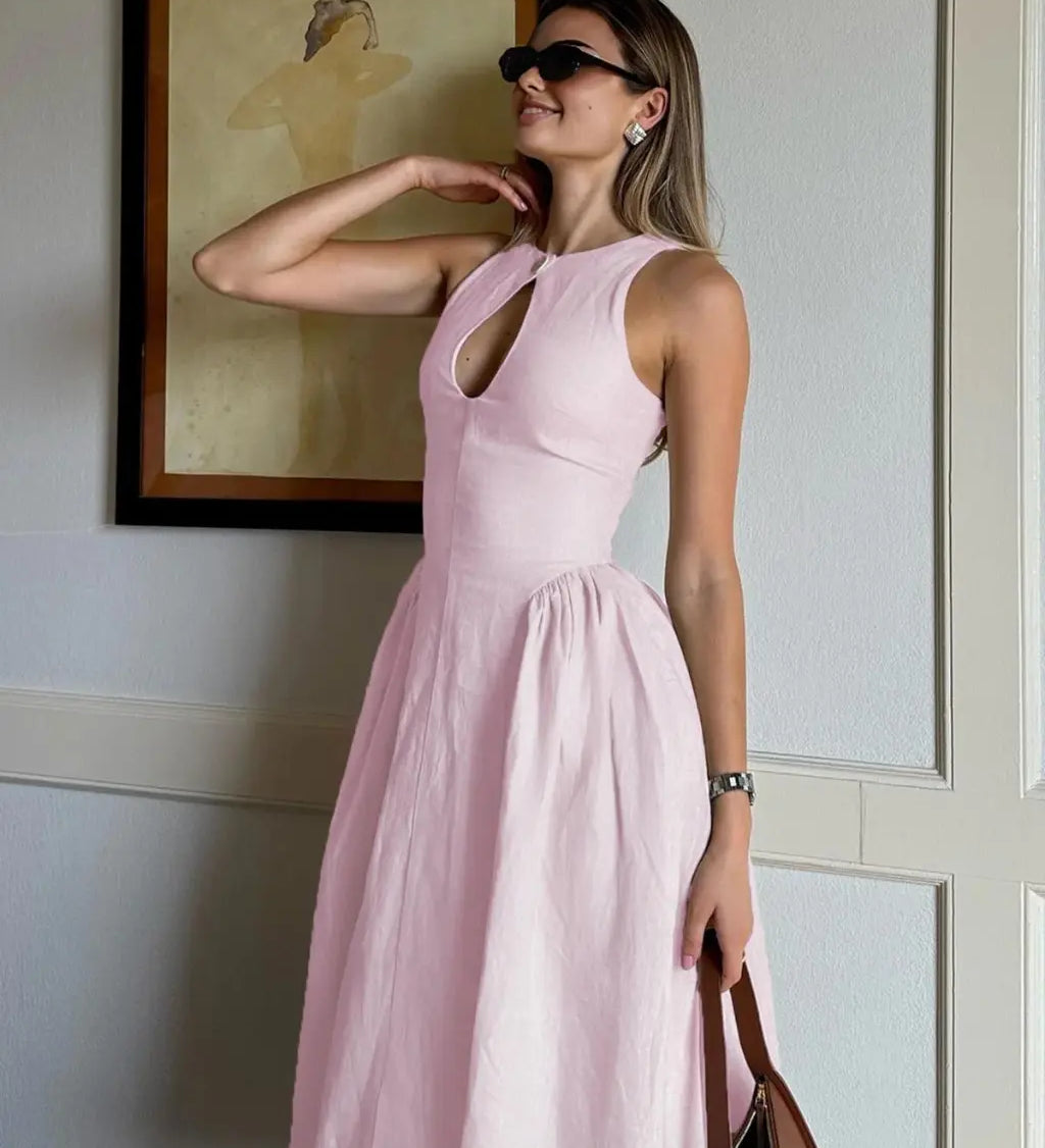 Ailbhe - Elegant Midi Dress