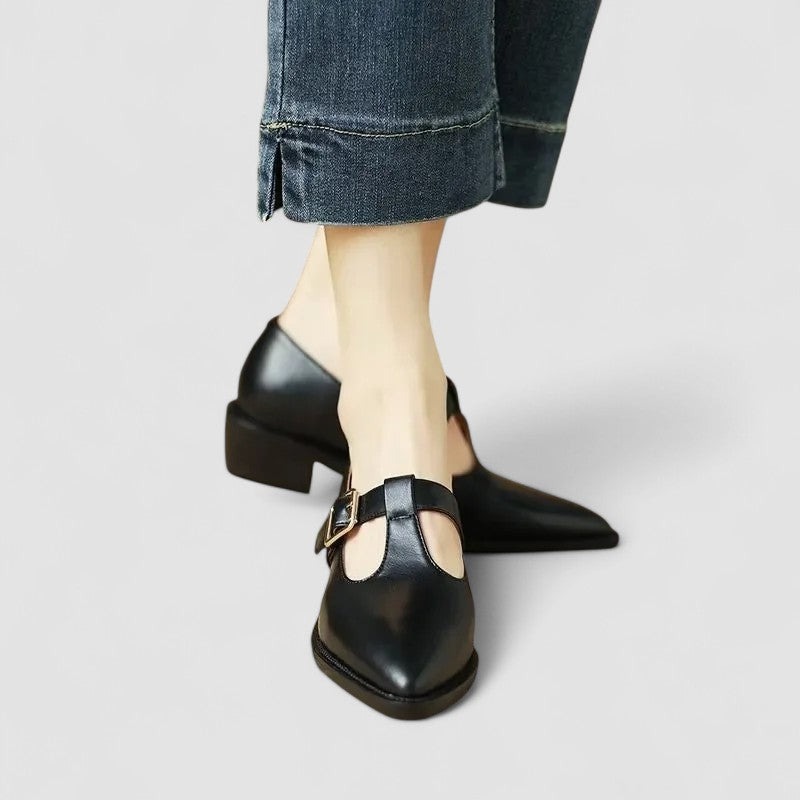 Saoirse - Orthopedic Block Heel Mary Janes
