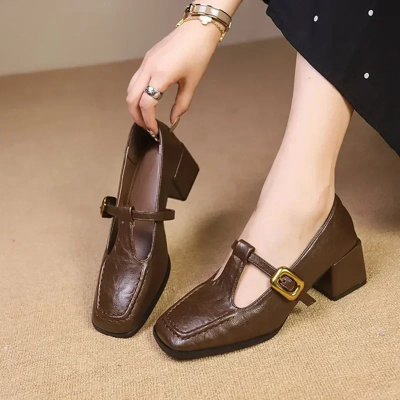 Niamh - Timeless Mid-Heel Shoes