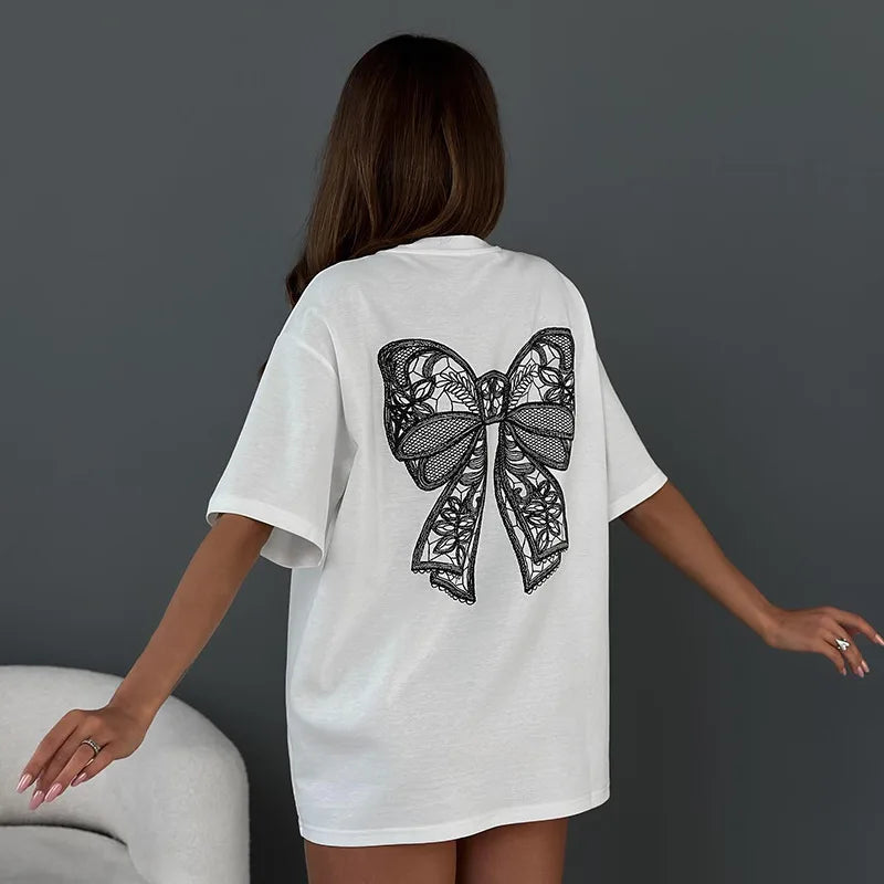 Croía - Cute & Comfy Bow Tee
