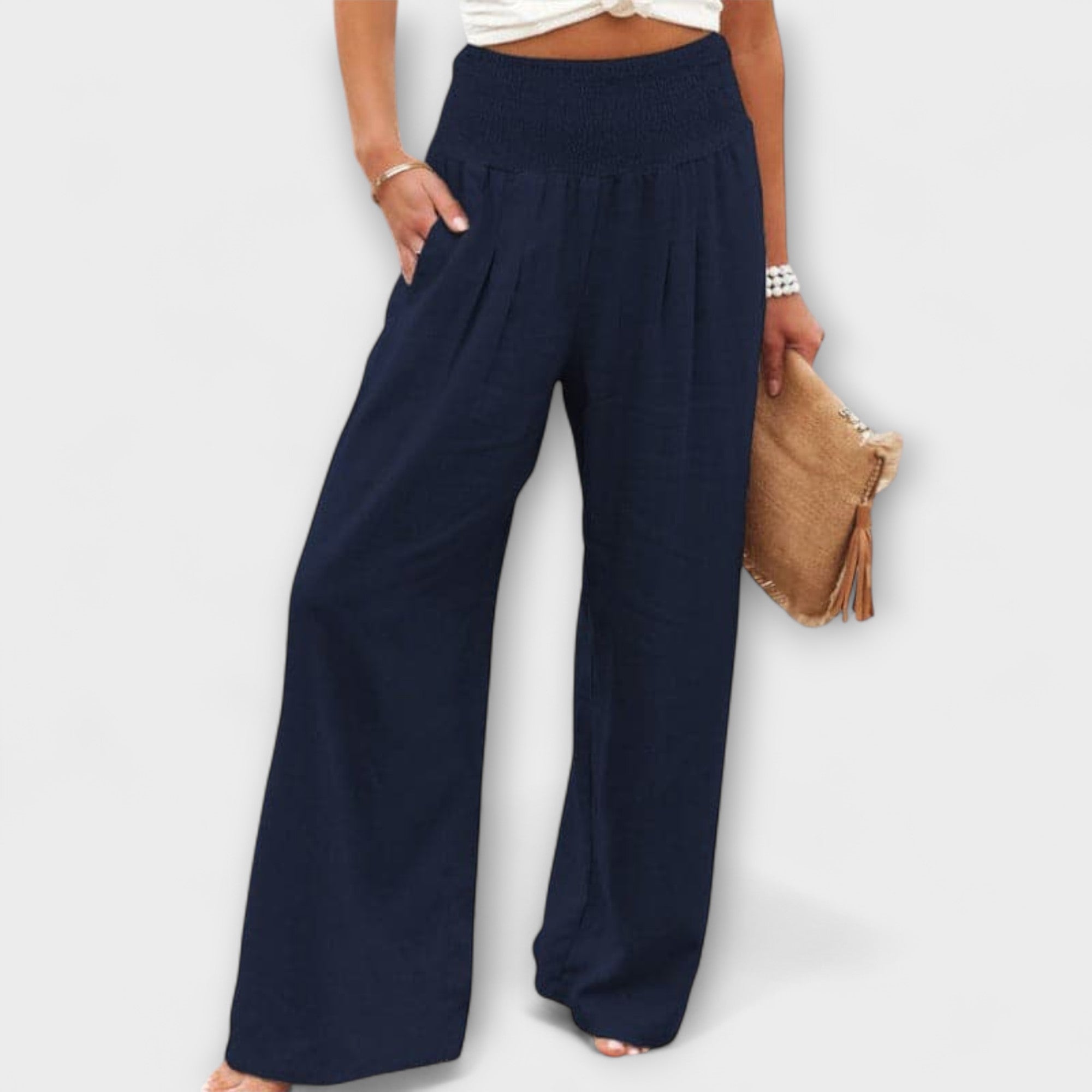 Gráinne - Casual Wide Trousers