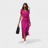 Pink with Dots