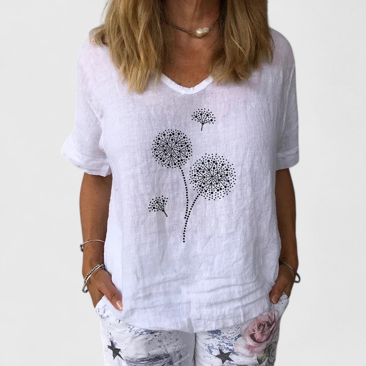 Caoimhe - Elegant Summer Blouse