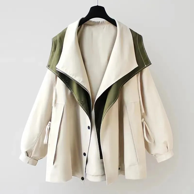 Erin - Elegant Windbreaker Jacket