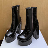 Éabha - Platform High Heel Boots