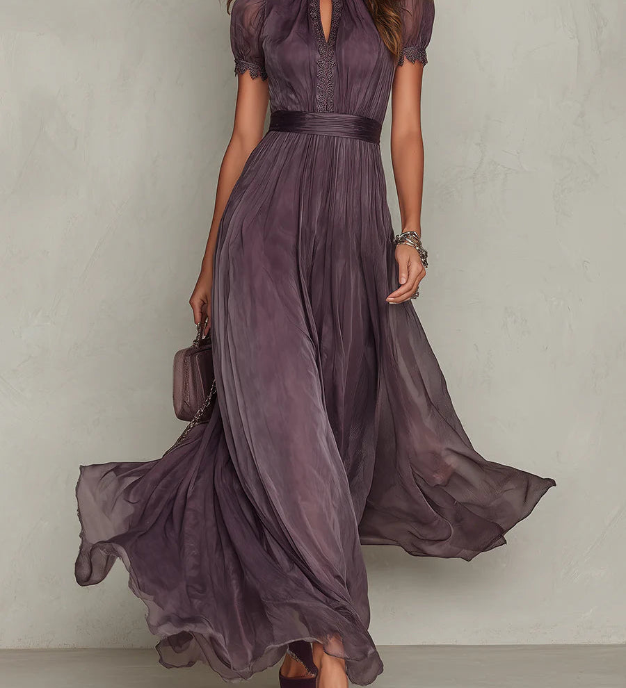 Áine - Vintage Elegant Maxi Dress