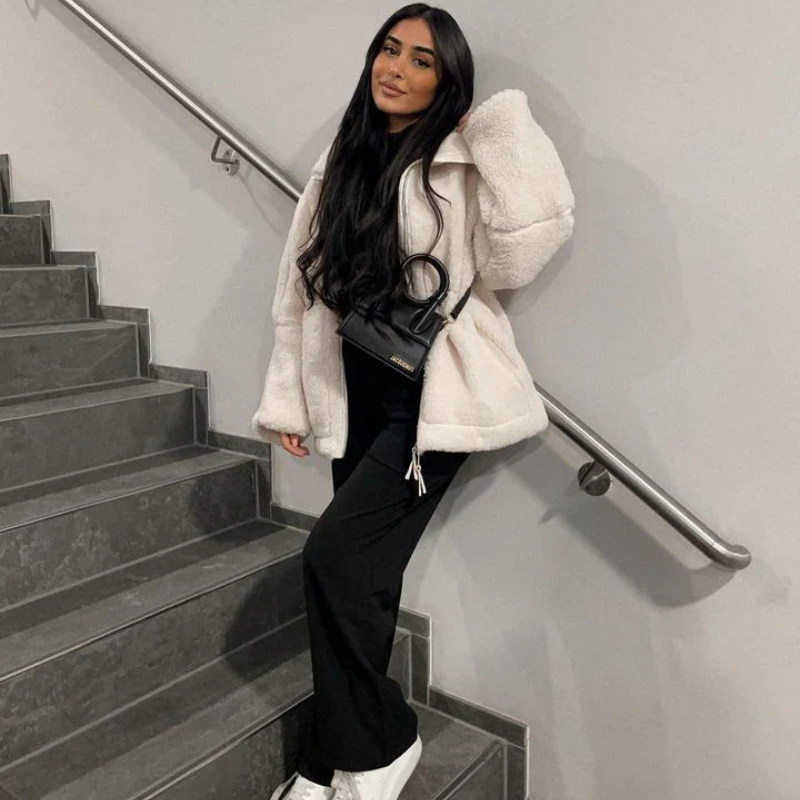 Aoife - Soft Teddy Coat
