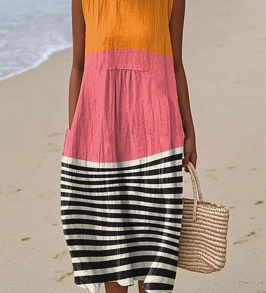 Síle - Colour Block Dress