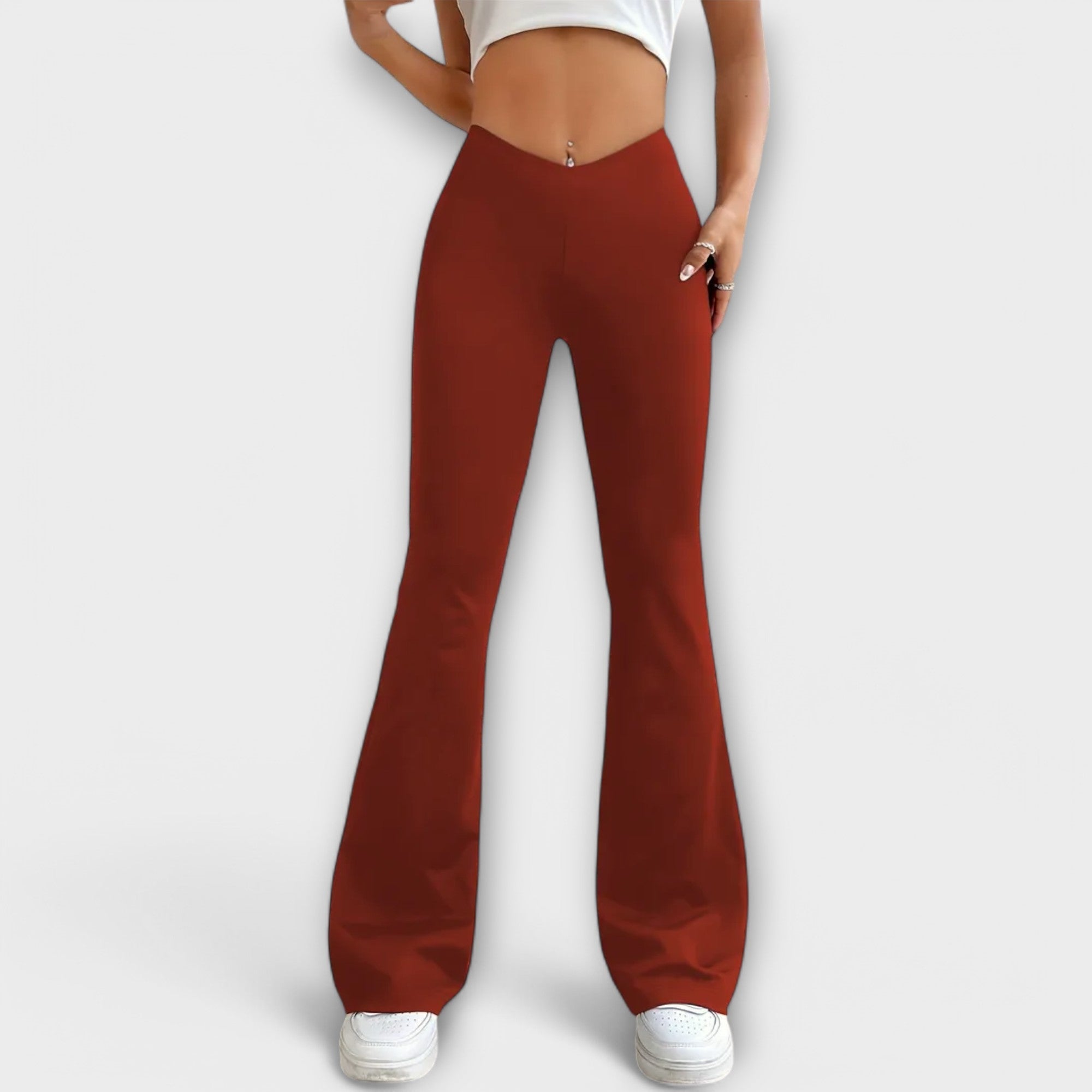 Sinéad - Relaxed Trousers with Flared Leg