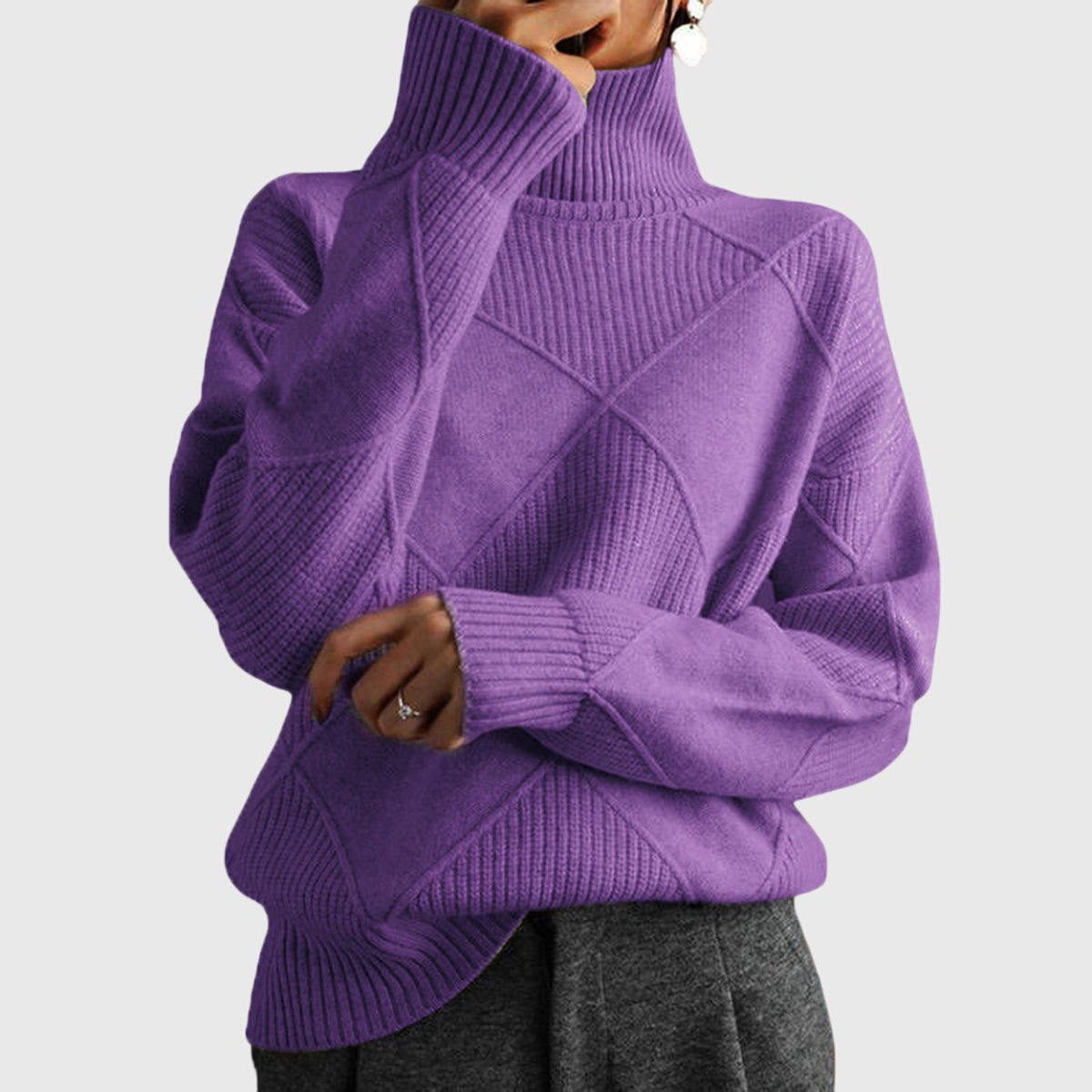 Méabh - Polo neck Jumper