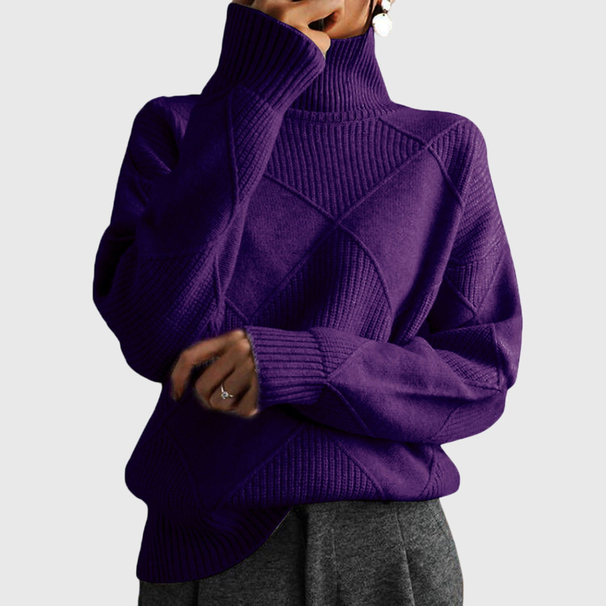 Méabh - Polo neck Jumper