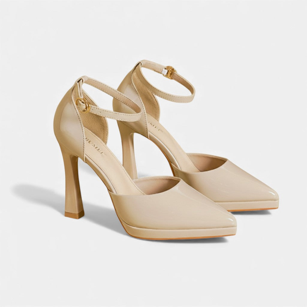 Ailbhe - Evette Leather Heels