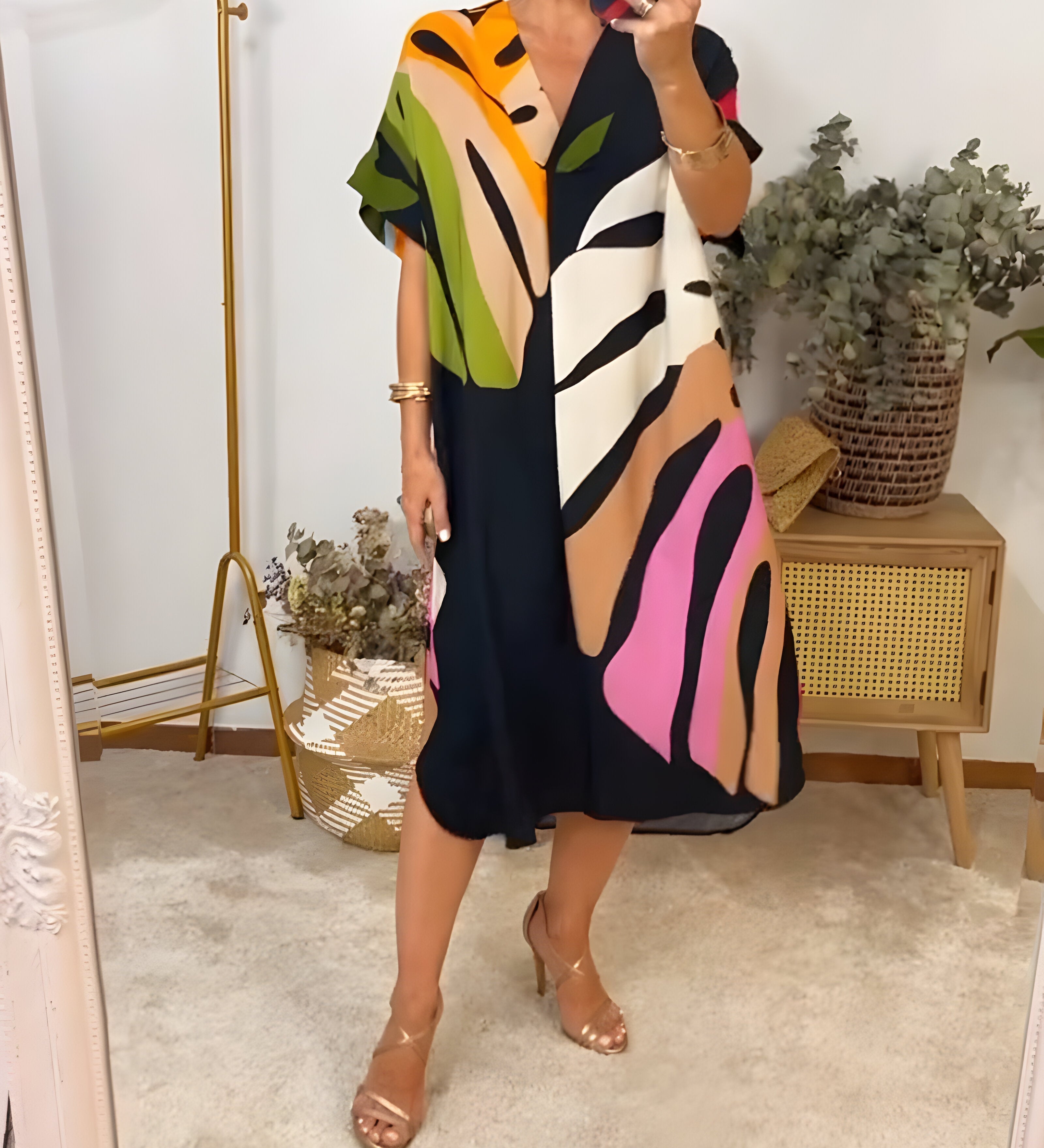 Líadan - Floral Casual Dress
