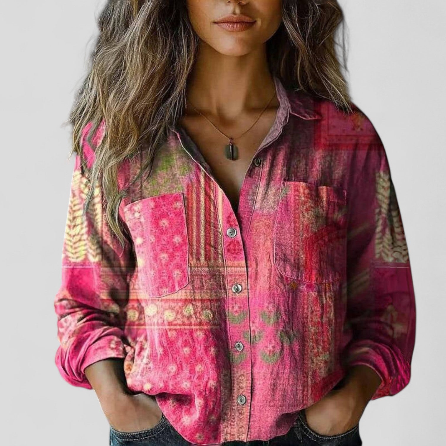 Tara - Comfortable Blouse Shirt