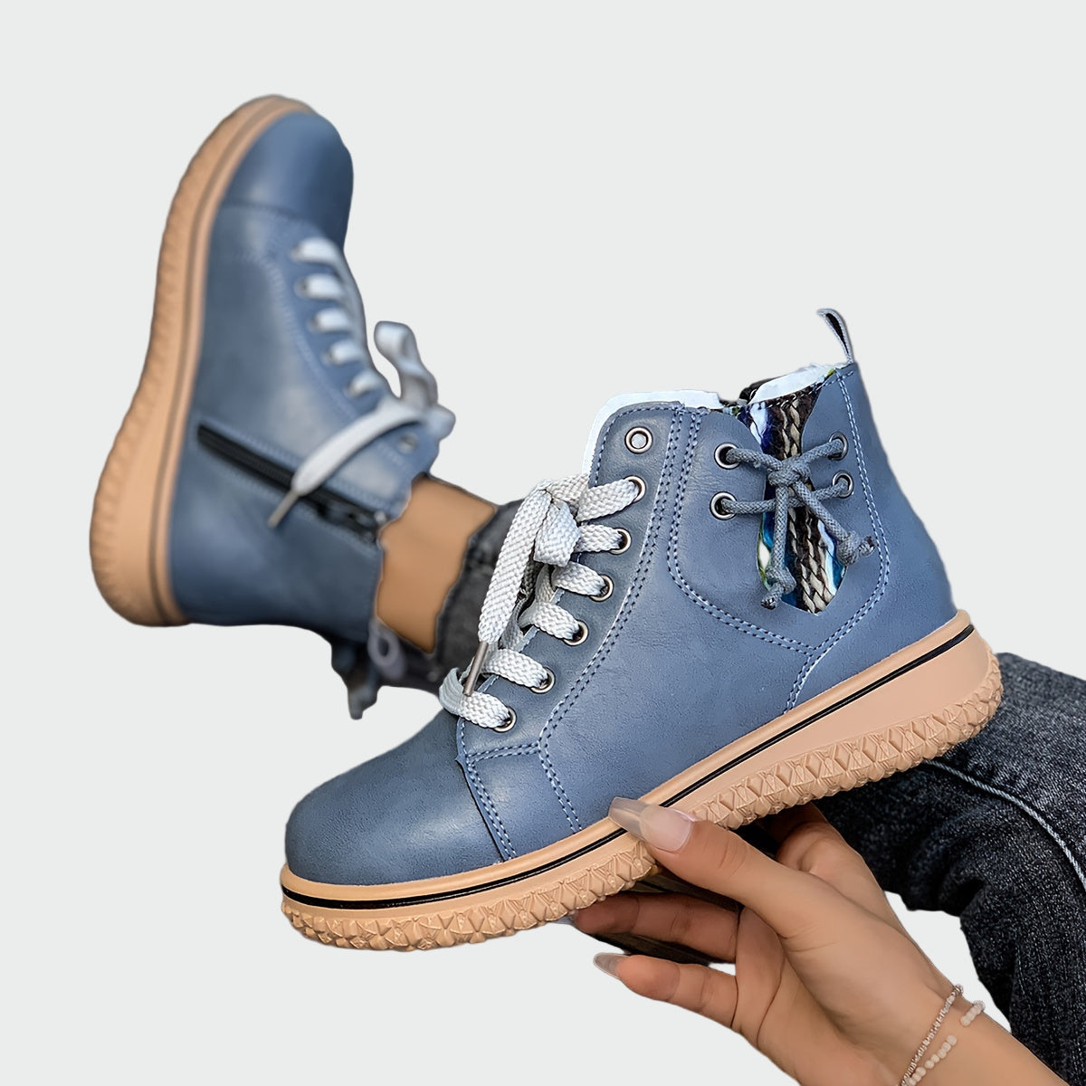 Síle - Low-Shaft Leather Orthopedic Boots