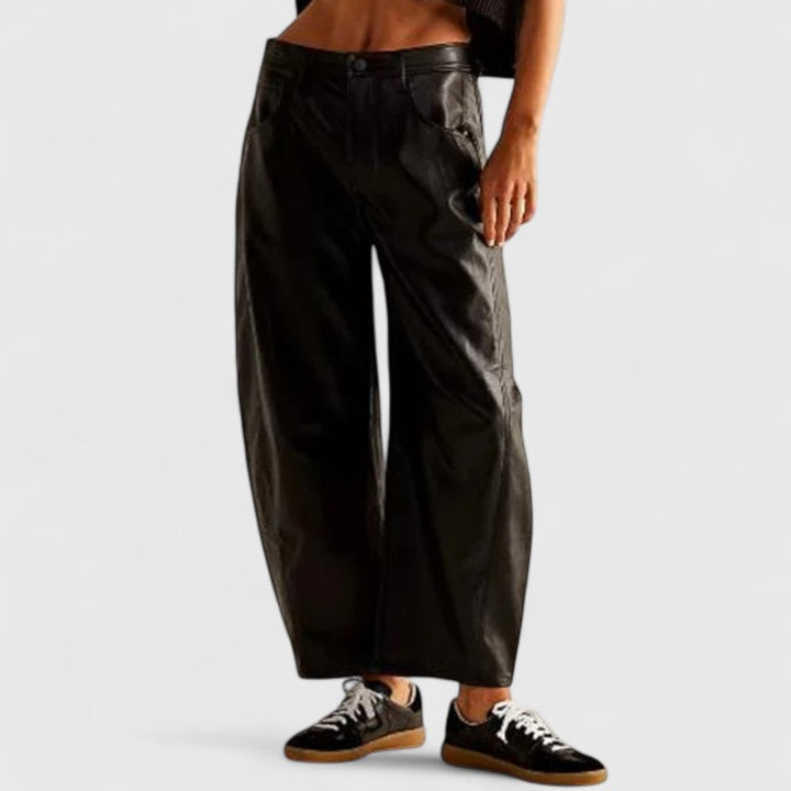 Fíona - Comfortable Wide-Leg Trousers