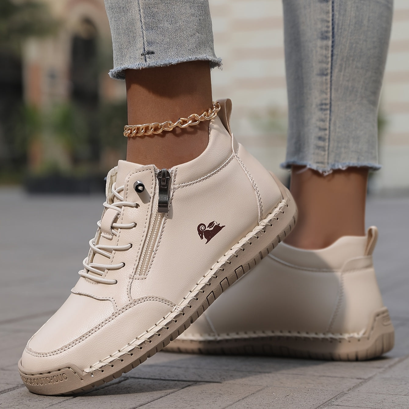 Eimear - Zip-Up Orthopedic Shoes
