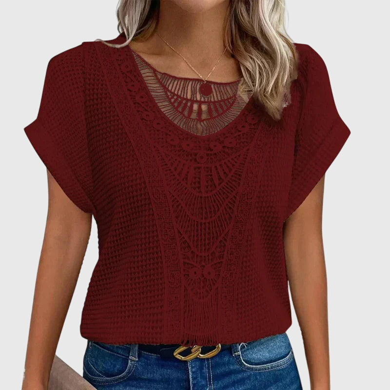 Áine - Elegant Ibiza Style Blouse