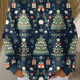 Aoife - Navy Christmas Tree Top