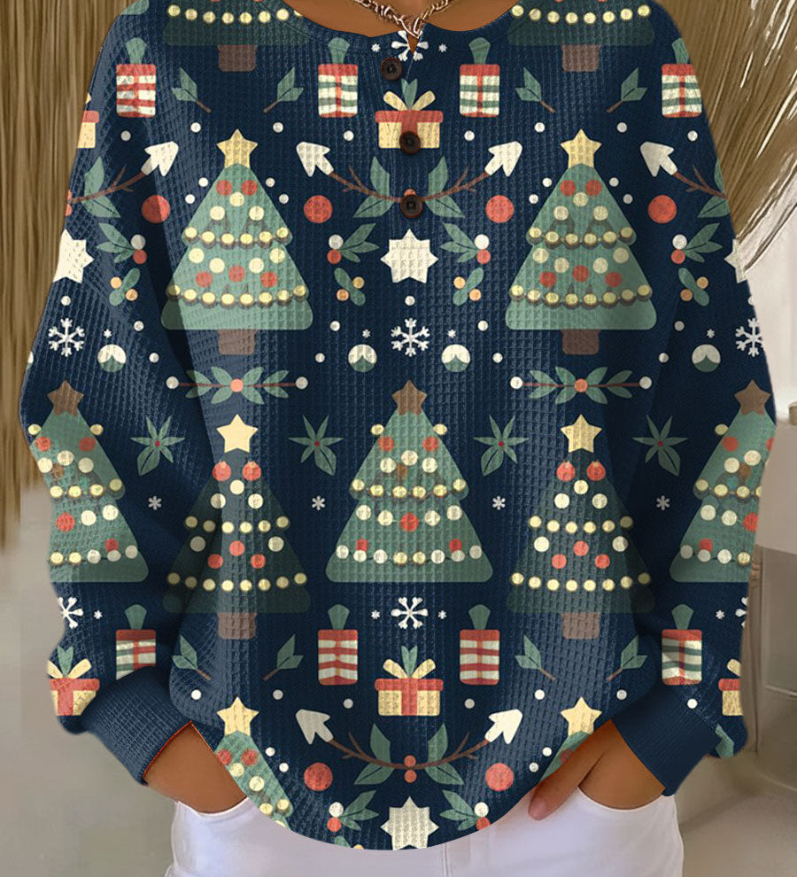 Aoife - Navy Christmas Tree Top