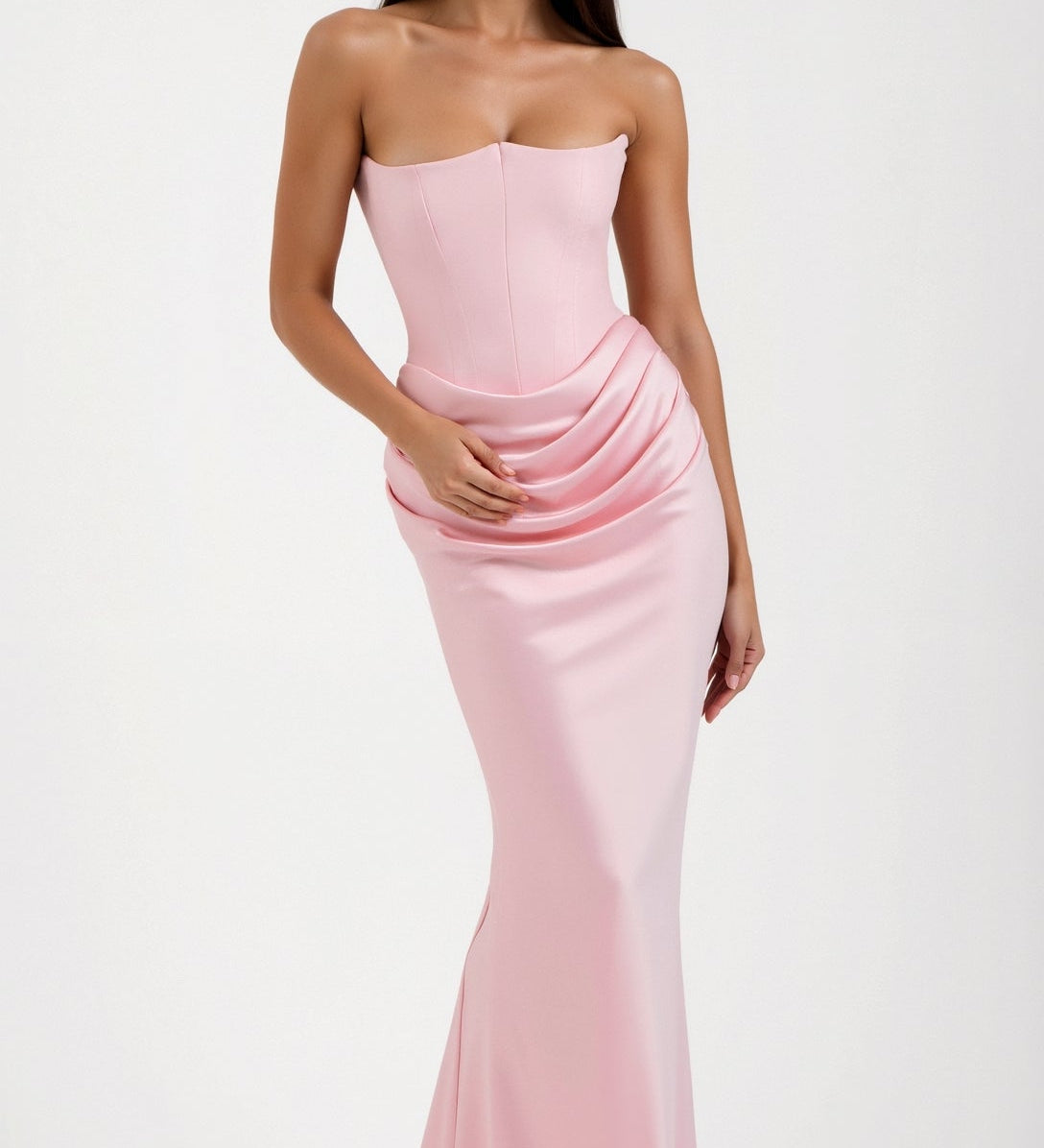 Síofra - Long dress with bodice