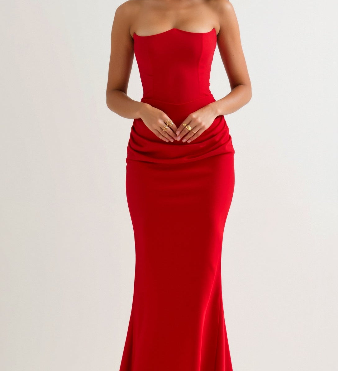 Síofra - Long dress with bodice