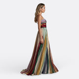 Emer - Long Strapless Dress