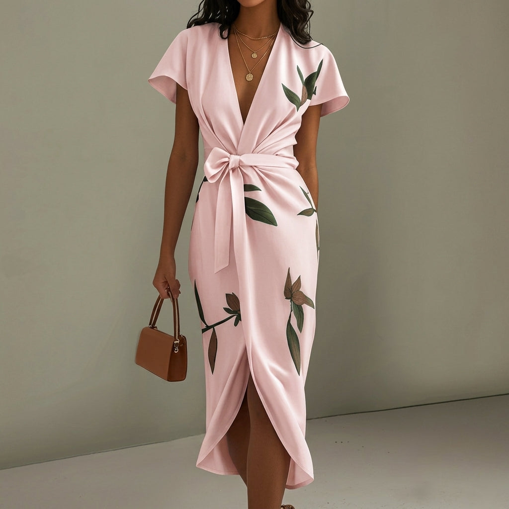 Croía - Midi Dress with Bow