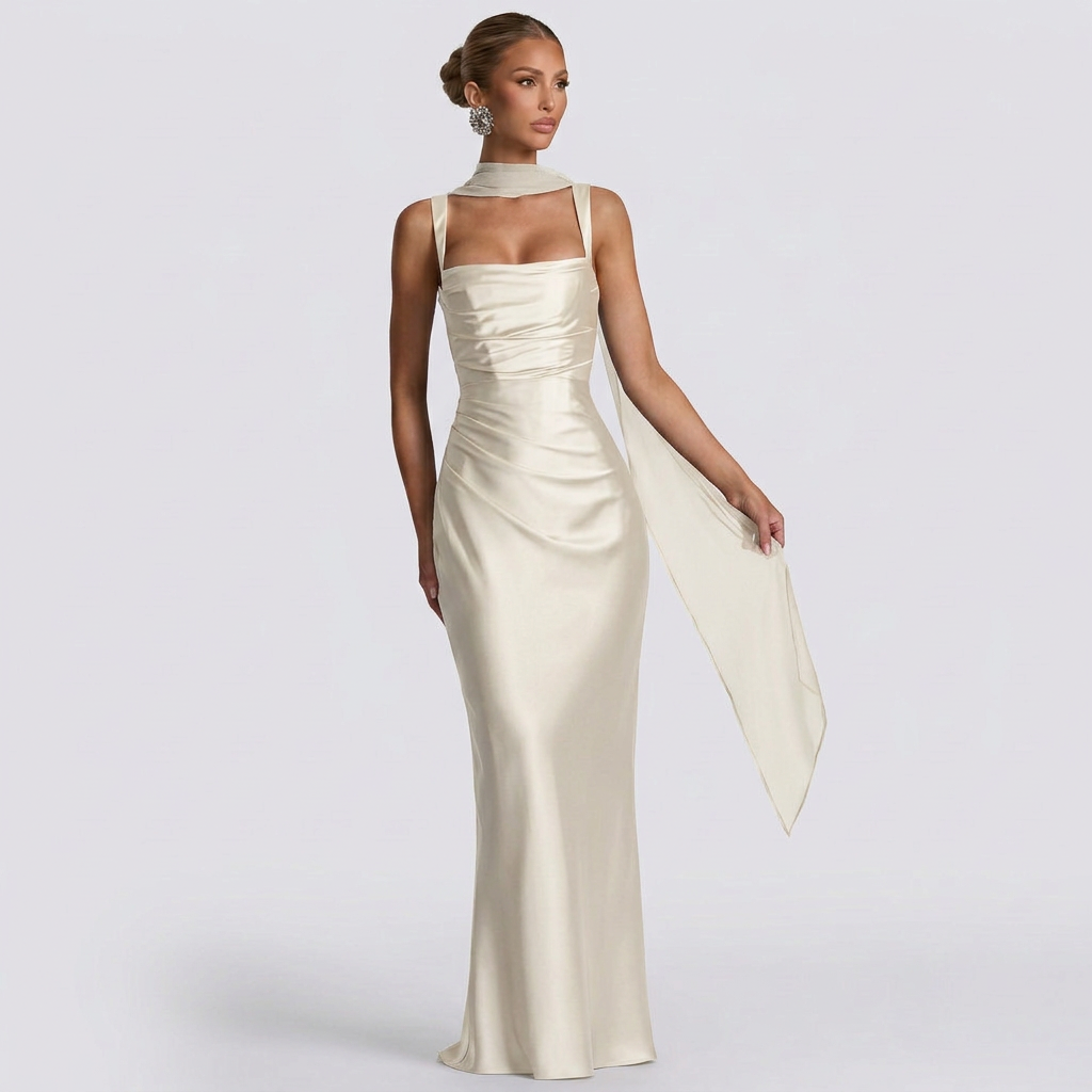 Croía - Elegant Maxi Dress